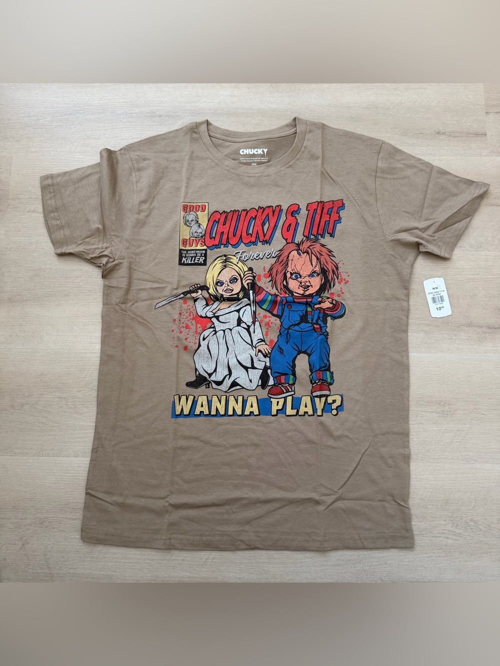 Chucky & Tiff Forever T-Shirt, Brown - Picture 5 of 12